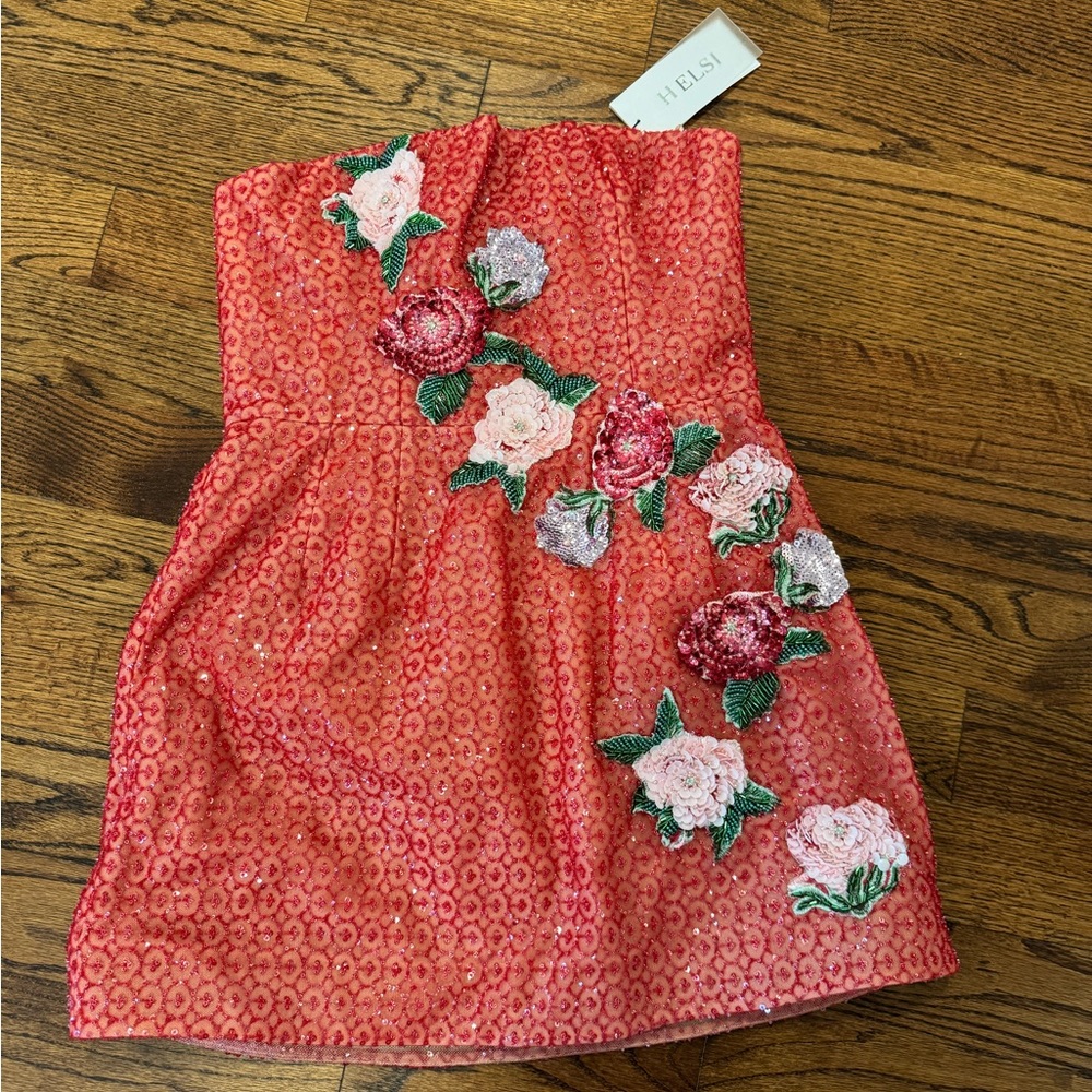 Helsi Frida XL Mini Cocktail Sequin Dress NWT - Picture 3 of 6